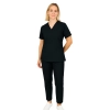 Uniform medyczny CLINIC czarny roz. 4XL